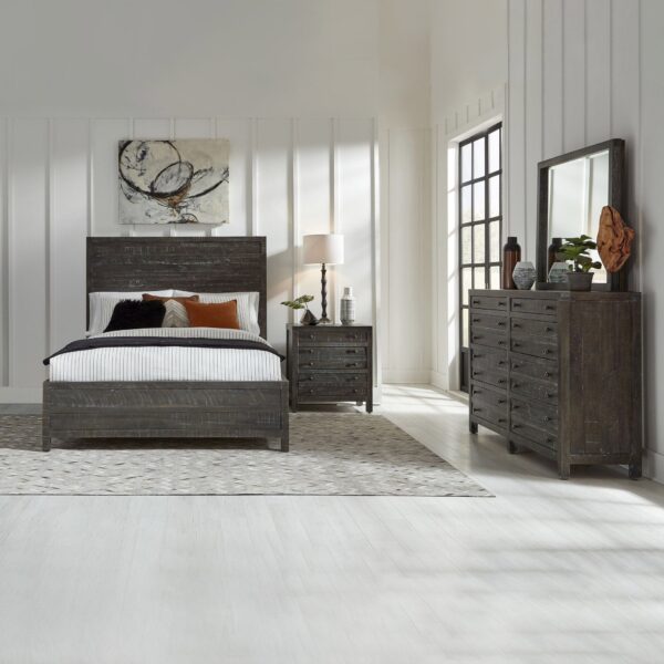 Torsten Queen Bedroom Collection in Gunmetal