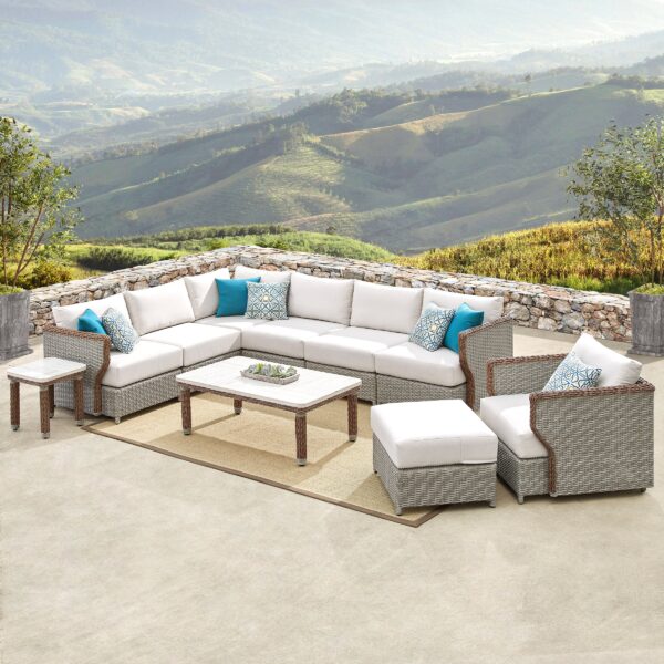 Sirio Richmond 10-piece Outdoor Seating Set