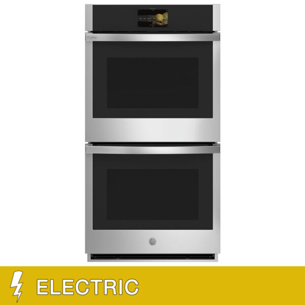 GE Profile Series 27 Inch. Built-In Convection Double ELECTRIC Wall Oven with True European Convection