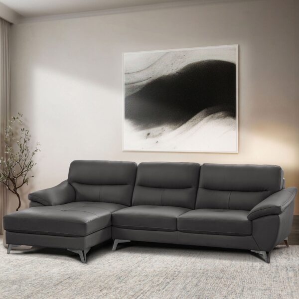 Cadence Leather Sectional