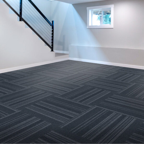 Mohawk 24”x24” Couture Premium Self-Stick Carpet Tiles, 15 Tiles. 60 sqft/carton.