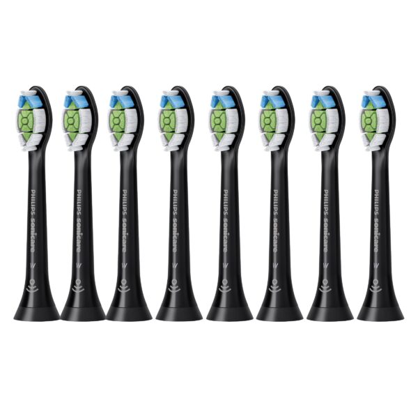 Philips Sonicare DiamondClean, Replacement Electric Toothbrush Heads, Medium Bristle, 8-count