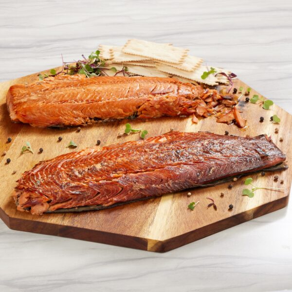 Trident Seafoods Smoked Sockeye Salmon, 2 Gift Packs