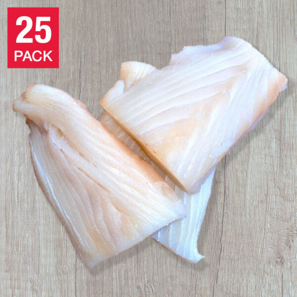 Northwest Fish Wild Alaskan Cod Loins Total 25 Count, 1 Case Totaling 10 Lbs.