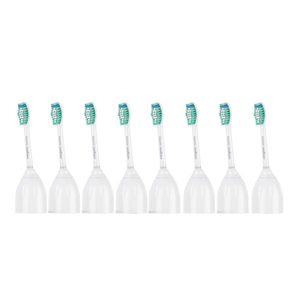 Philips Sonicare E-Series, Replacement Electric Toothbrush Heads, Medium Bristle, 8-count