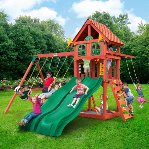 Gorilla Playsets Adventure Wave Swing Set - Do It Yourself or Installed