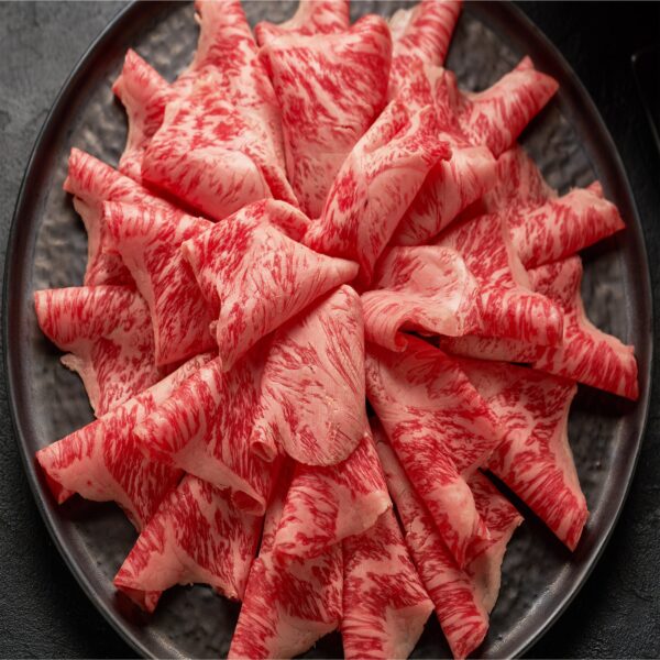 A5 Wagyu Striploin Shabu Shabu slices, Total 4 Packs, Total 2 Lbs.