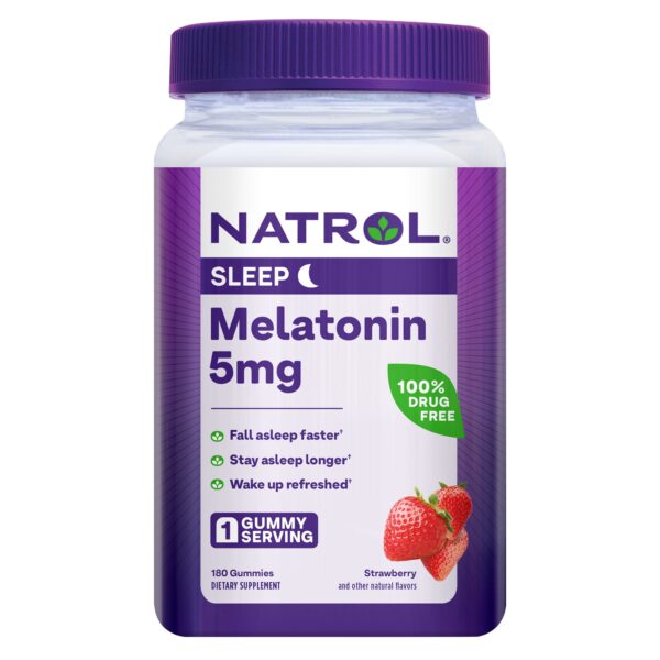 Natrol Melatonin 5 mg., 180 Gummies