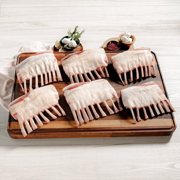 Rastelli's Grass Fed Frenched Lamb Racks, 24 oz, 6-pack, 9 lbs