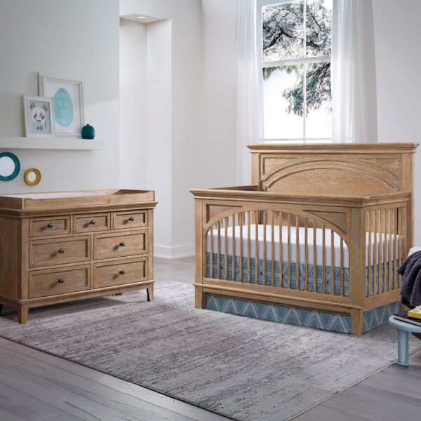 Imagio Baby Lisbon 2-piece Nursery Set, Sandwash