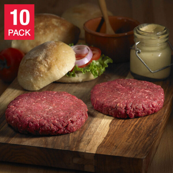 Northfork Bison Burger (30/5.33 Oz Per Burger), 10 Total Packs, 30-Count