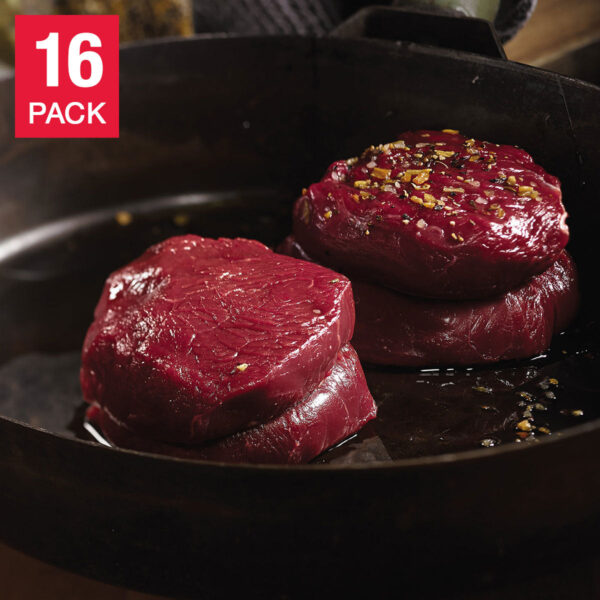 Northfork Elk Medallions, (16/5 Oz. Per Medallion), Total 8 Packs, 16-Count Total