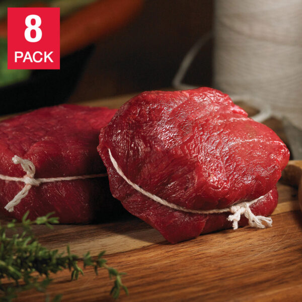 Northfork Bison Medallion (8/5 Oz. Per Medallion), 8 Total Packs, 2.5 Lbs. Total