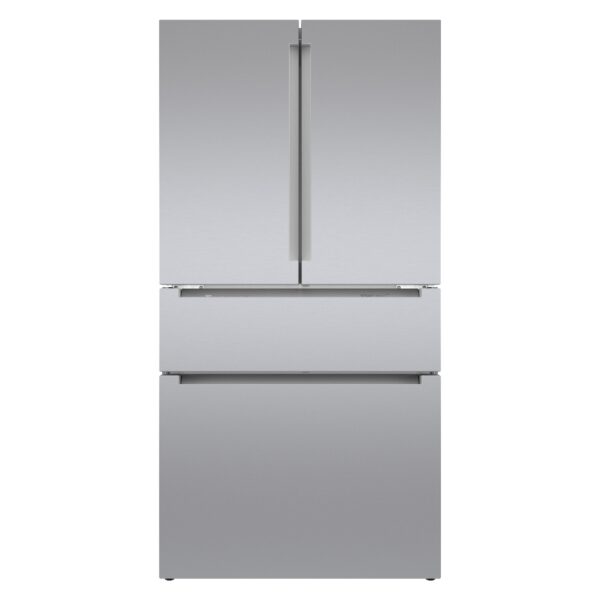 Bosch 800 Series 20.5 Cu. Ft. Counter Depth French 4-Door Bottom Mount Refrigerator with FarmFresh System
