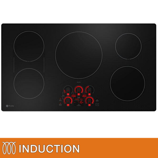 GE Profile 36" Built-In Touch Control Induction Cooktop