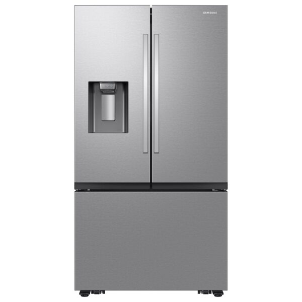Samsung 26 cu. ft. Mega Capacity Counter Depth 3-Door French Door Refrigerator with Four Types of Ice in Stainless Steel