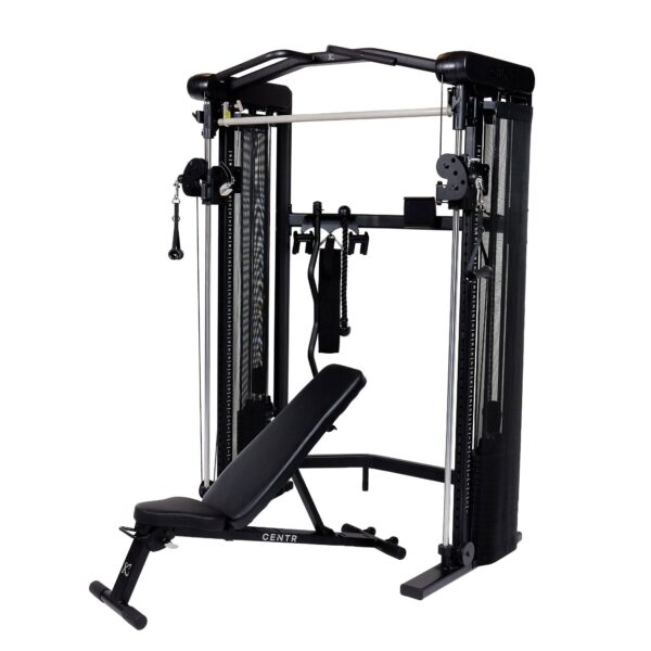 Centr 3 by Inspire SF3 Smith Functional Trainer with Folding Bench and 1-year Centr App Subscription Included