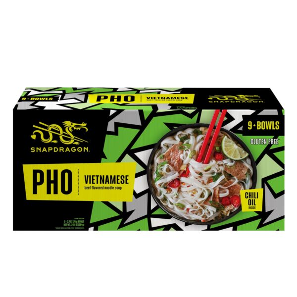 Snapdragon Vietnamese Pho, Beef, 2.7 oz, 9-count