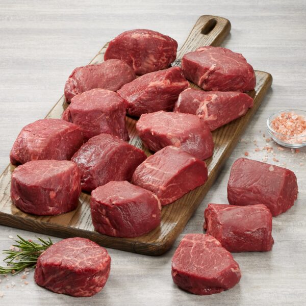 Boxed Halal Certified Filet Mignon (16/8 Oz. Steaks) 8 Lbs. Total