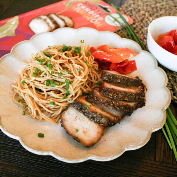 Candied Shoyu Sturgeon package 6 oz., 6-pack (pre-sliced)