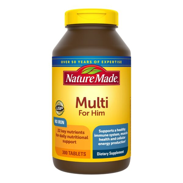 Nature Made Multivitamin for Him, 300 Tablets