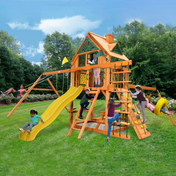 Gorilla Playsets Tahoe Treehouse Swing Set- Do It Yourself or Installed