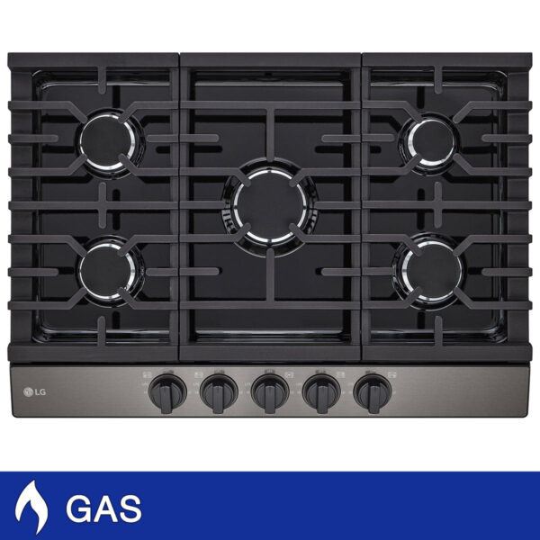 LG 30” GAS Cooktop with UltraHeat 20K BTU Burner