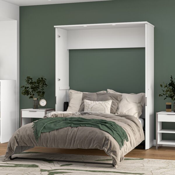 Lumina Queen Murphy Bed with Desk