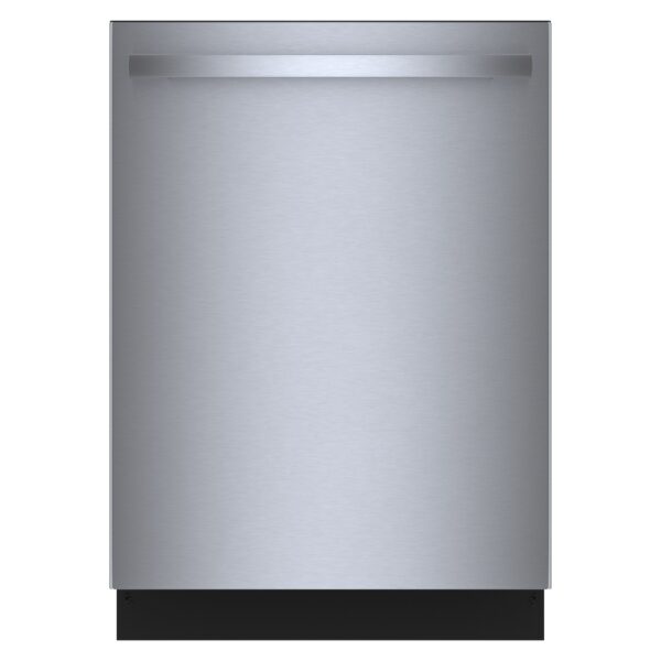 Bosch 100 Series Top Control Towel Bar Handle Dishwasher with 3rd Rack, Adjustable Middle Rack, 46 dBa