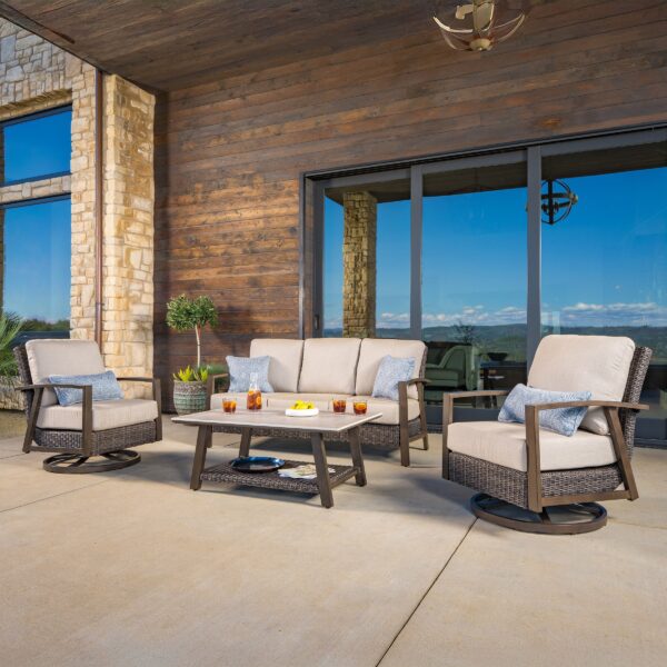 SunVilla Sarasota 4-piece Outdoor Seating Set
