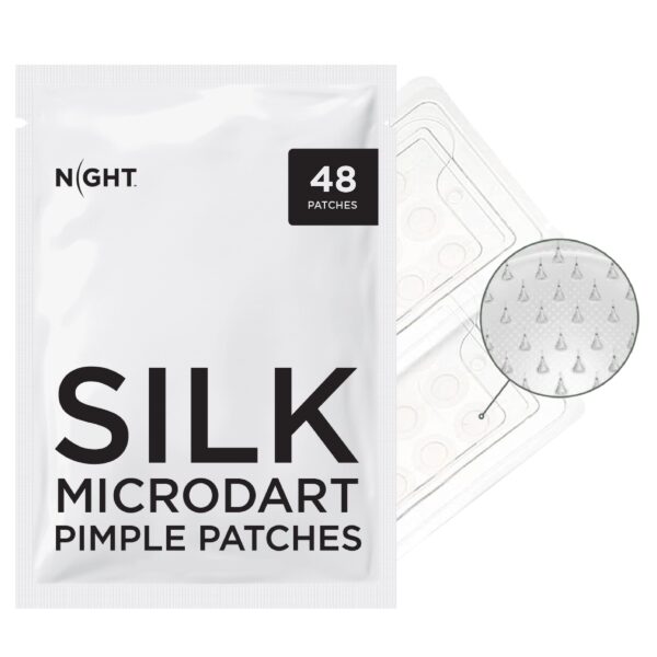 NIGHT Silk Microdart Pimple Patch, 48-count
