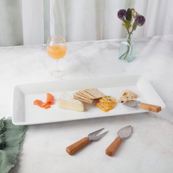 Denmark Stoneware Narrow Rectangular Platter