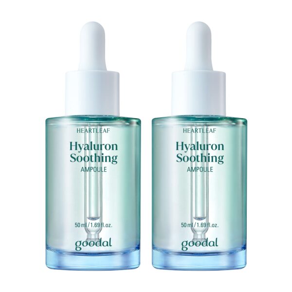 Goodal Heartleaf Hyaluron Soothing Ampoule, 1.69 fl oz, 2-pack