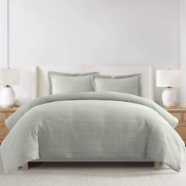Haven Lane Waffle 3-piece Comforter Set