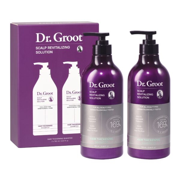 Dr. Groot Scalp Revitalizing Shampoo, 23.6 fl oz, 2-pack