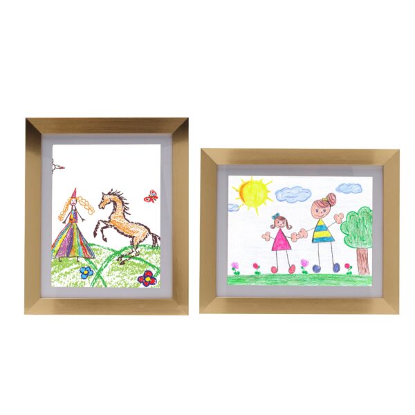 Melannco Set of 2 Kid’s Art Frames