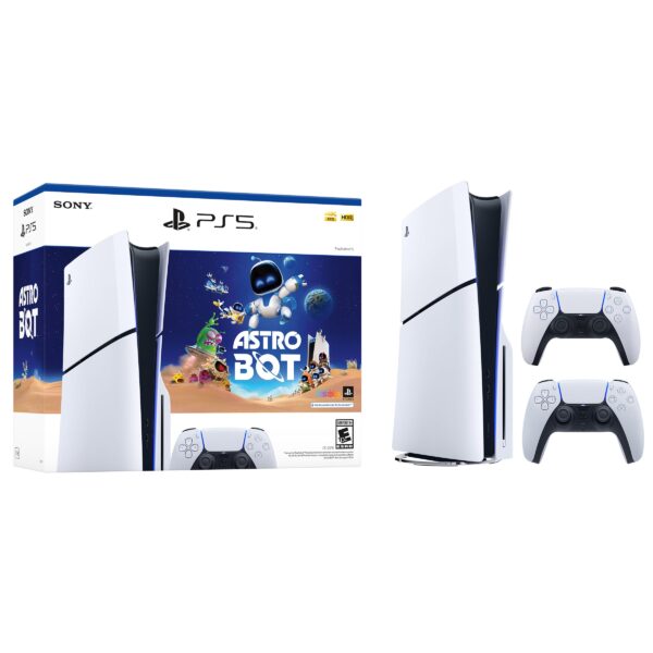 Sony Playstation 5 Slim Disc Astro Bot Console Bundle