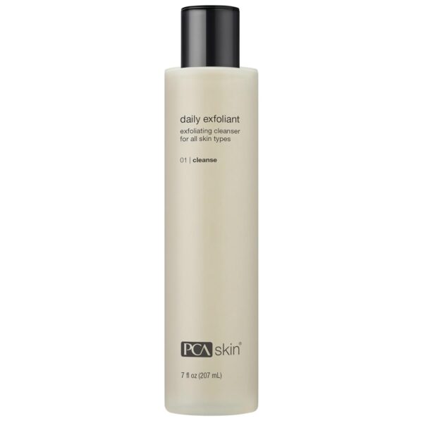 PCA SKIN Daily Face Exfoliant Cleanser, Moisturizing Face Wash, Gently Cleanses Dirt, Debris, and Other Impurities From Skin, Facial Cleanser Made with Renewable Exfoliants, 7.0 oz Bottle