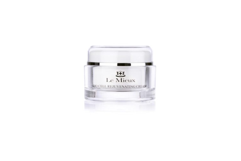 Le Mieux Bio Cell Rejuvenating Cream - Triple Peptide Facial Moisturizer with Hyaluronic Acid, Squalane & Rose Hip, Night & Day Cream for Face & Neck, No Parabens or Sulfates (1.75 oz / 52 ml)
