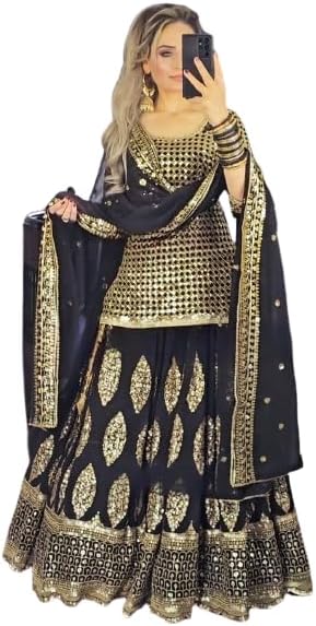 Ready to Wear Indian Pakistani Ethnic Wear Wedding Wear Sharara Style Salwar Suit for Women