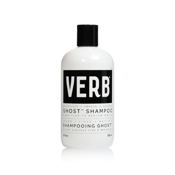 VERB Ghost Shampoo - Infused with Moringa Oil - Cleanses Fine and Weighed Down Hair - Vegan, No Parabens or Harmful Sulfates