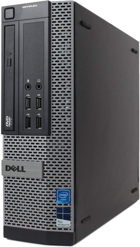 Dell Optiplex 7010 Desktop Computer - Intel Core i5 3.6GHz, 8GB DDR3, New 250GB SSD, Windows 10 Pro 64-Bit, WiFi, USB 3.0, DVDRW, 2X Display Port (Renewed)