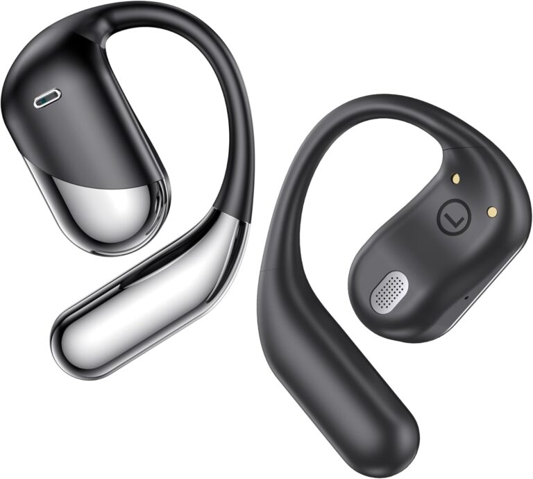 AI Translation Earbuds Real Time, 3-in-1 Translator Earbuds 144 Languages & Accents, Audifonos Traductores Inglés Español, Open Ear Wireless Ear buds Bluetooth with Charging Case fit iOS & Android