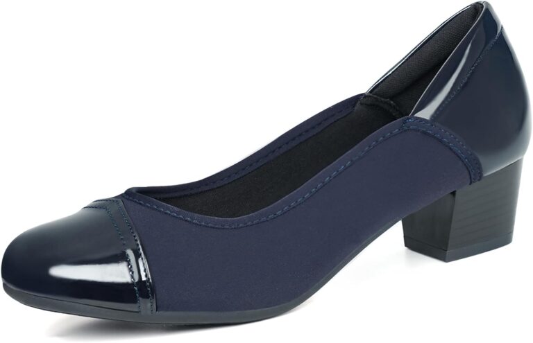 Ortho+rest Women Bunion Dress Shoes Low Heel Orthopedic Pumps Orthotic Slip On Loafers