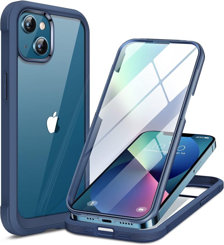 Miracase Magnetic for iPhone 16 Pro Case Full-Body Phone with Built-in Glass Screen Protector, [Compatible with MagSafe] Military Drop Proof 16 Pro Cover Bumper 6.3 inch, Black
