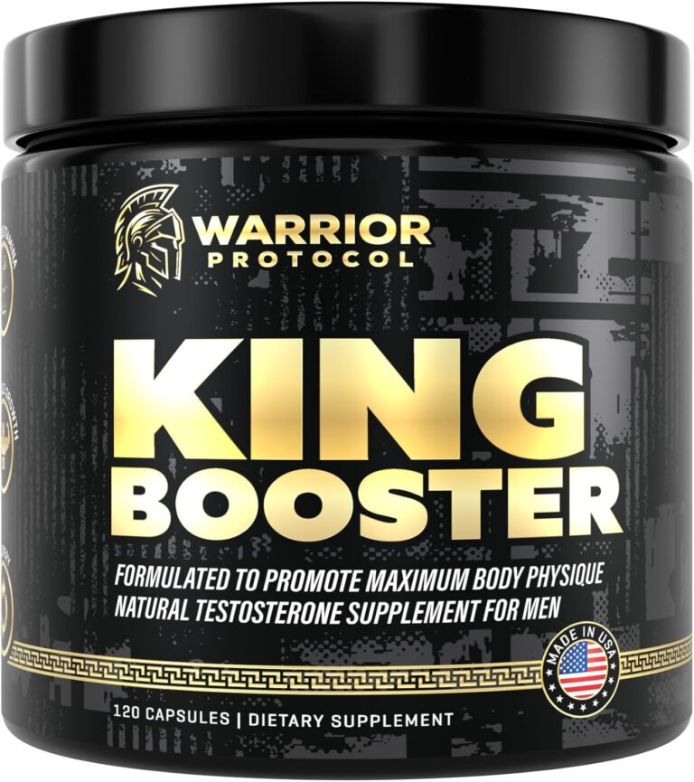 Testosterone Support for Men - Male Enhancing Supplements & Vitality Pills | Testosterone Supplement for Men w/ Turkesterone, Tongkat Ali & Fadogia Agrestis | Boost Muscle Growth, Stamina & Recovery