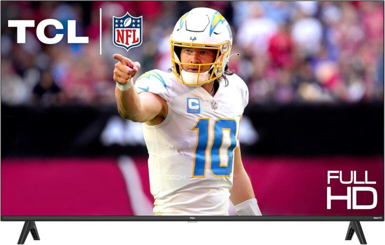 TCL 40-Inch Class S3 1080p LED Smart TV with Google TV (40S350G, 2023 Model), Google Assistant Built-in with Voice Remote, Compatible with Alexa, Streaming FHD Television (Renewed)