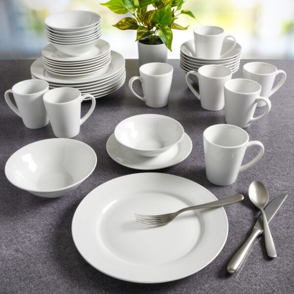 Gibson Home Everyday Round 40pc Expanded Dinnerware Set