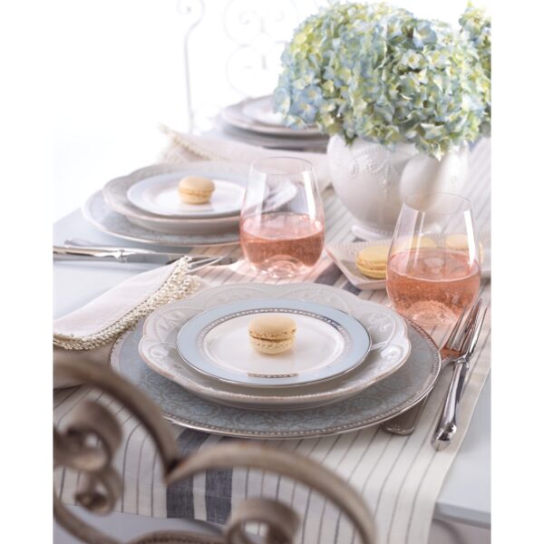 Lenox French Perle White 16-Piece Dinnerware Set