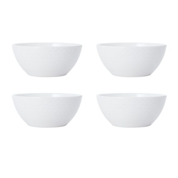 Mikasa Jenna Bone China 16-Piece Dinnerware Set, Service for 4